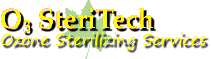 O3 SteriTech  Ozone Sterilizing Services